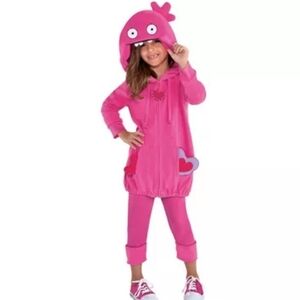 UnglyDolls Kids Plush Pink Festive Childs Dress Up Jacket Outerwear, sz 4-6